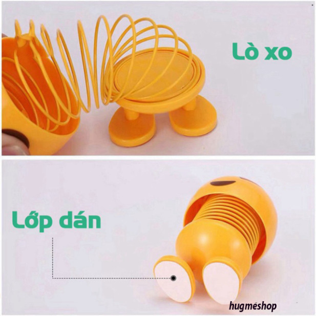 Bộ 6 Thú nhún Emoji lò xo (mẫu ngẫu nhiên) -DC3619
