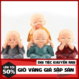 Bộ tượng chú tiểu bốn không