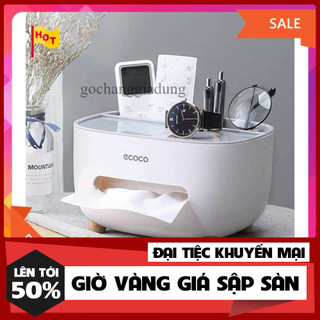 Hộp đựng giấy để bàn ecoco