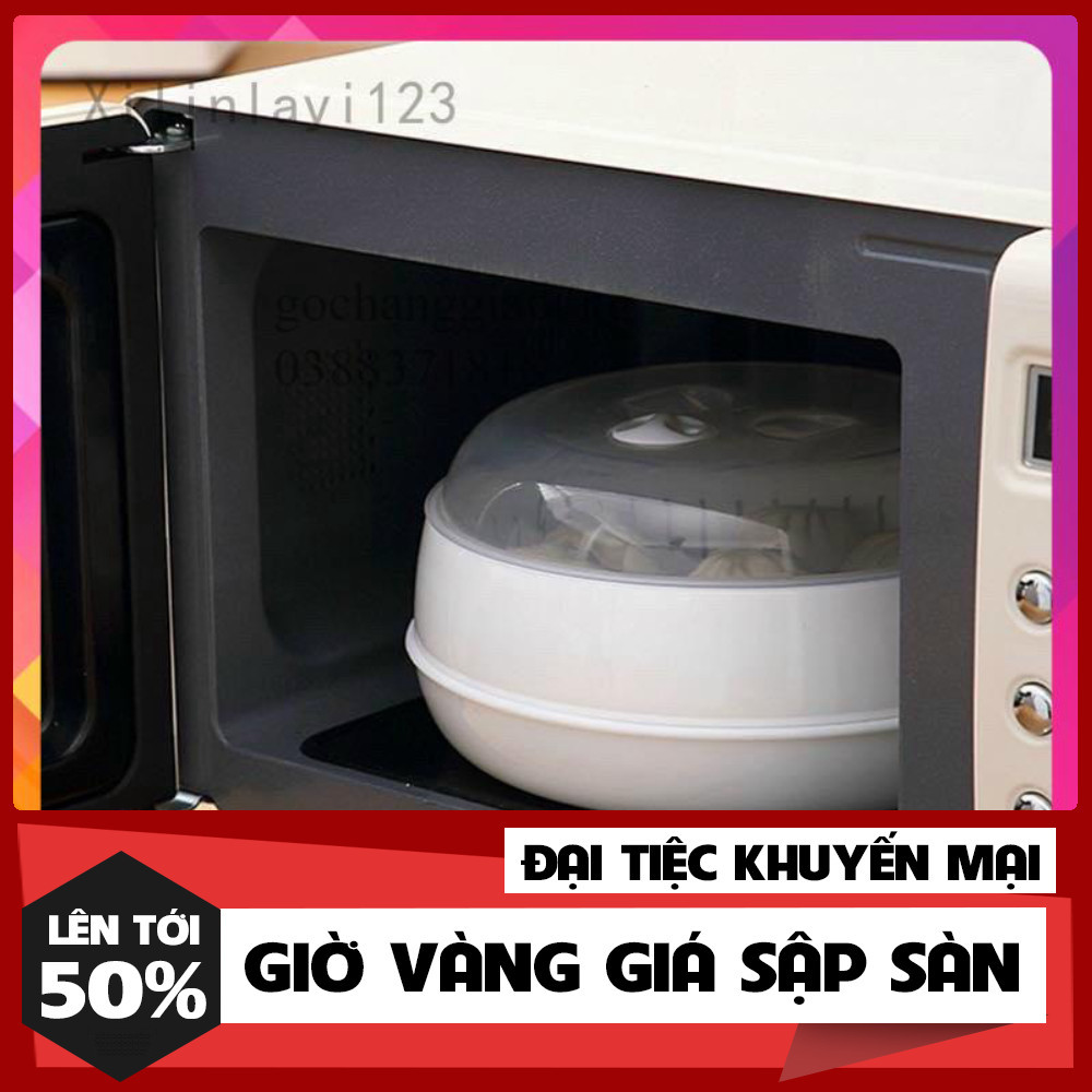 Khay hấp lò vi sóng