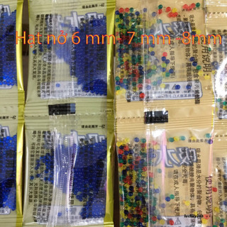 Hạt nở 6mm - 7mm -8mm (500 viên đồ chơi trang trí đa năng) slime