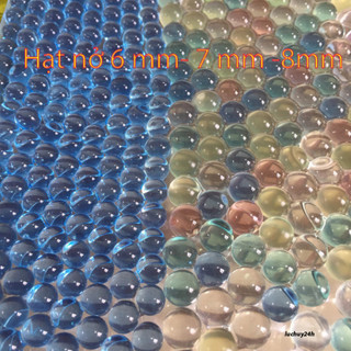 Hạt nở 6mm - 7mm -8mm (500 viên đồ chơi trang trí đa năng) slime