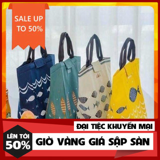 Túi giữ nhiệt đựng hộp cơm văn phòng hình cá