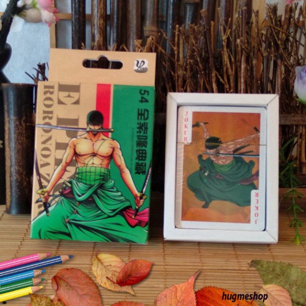 Bộ Bài Tây Roronoa Zoro One Piece 54 lá Tú Lơ Khơ