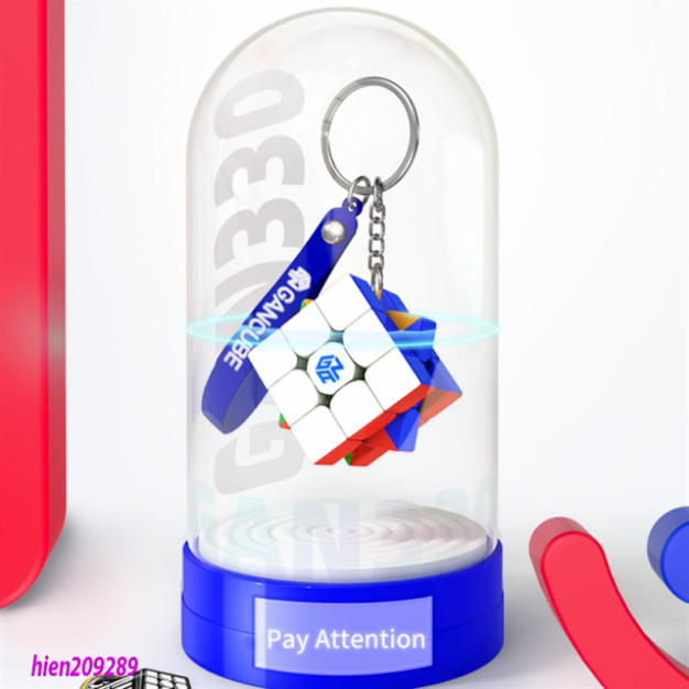 Móc Khóa Khối Rubik 3x3 X 3 3x3 X 3 Gan 330 xoay mượt