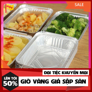 Combo 10 khay bạc chữ nhật size dài 22cm rộng 16cm