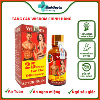 Tăng Cân Wisdom Weight Vitamin Hỗ Trợ Tăng Cân Giúp Ăn Ngon Ngủ Ngon