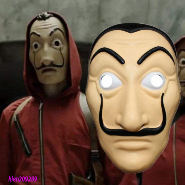 Mặt nạ Money Heist- Salvador Dali