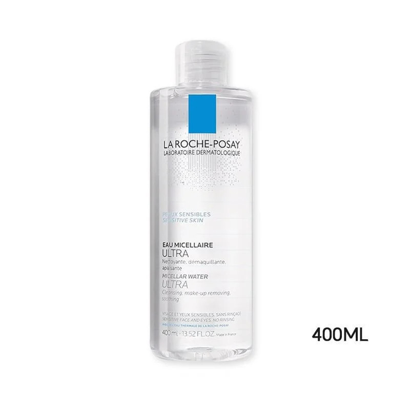Nước Tẩy Trang Dành Cho Da Nhạy Cảm La Roche-Posay Micellar Water Ultra Sensitive Skin (Trắng) (chính hãng)