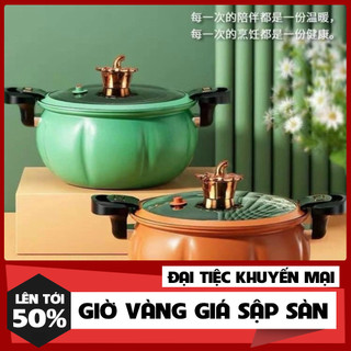 Nồi áp suất bí ngô 8l mẫu mới 2022