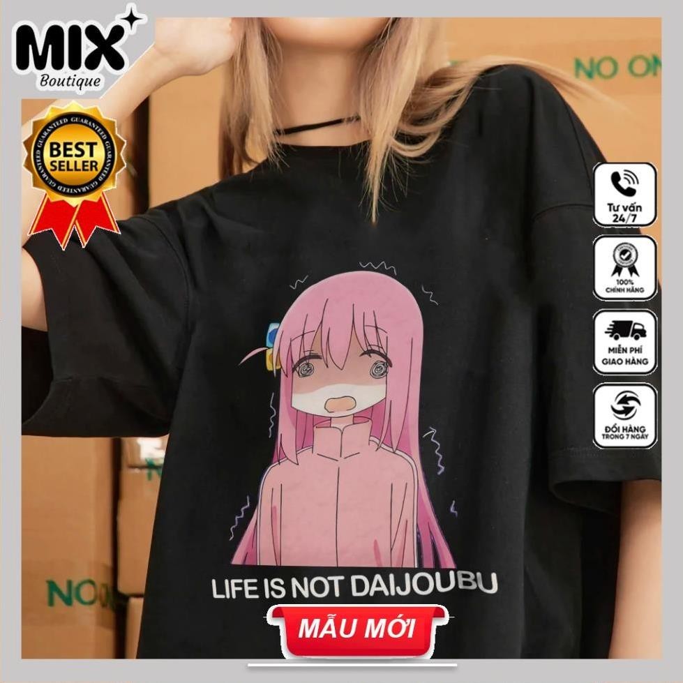 BST Áo thun. áo phông Bocchi The Rock: Ryo Yamada Maximum