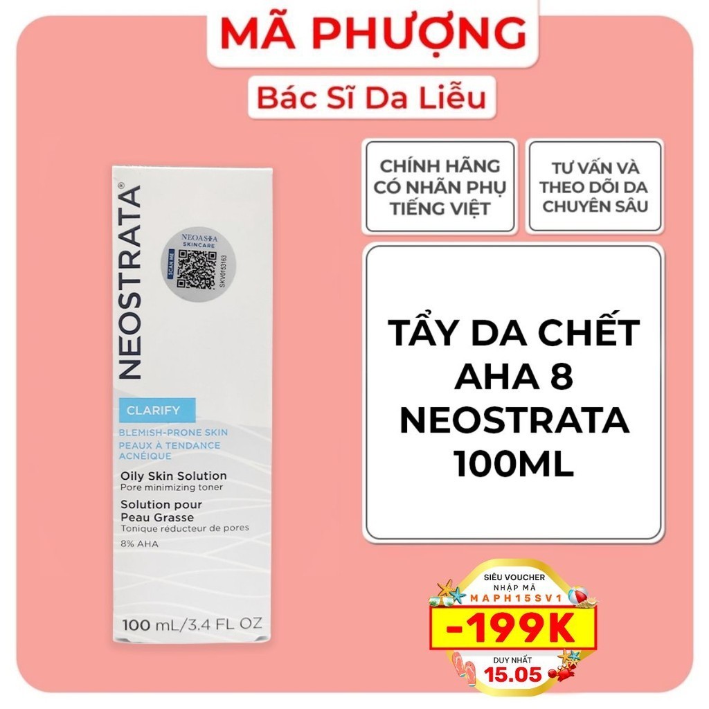 TẨY DA CHẾT AHA 8 NEOSTRATA 100ml