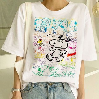 Áo Thun Chó Snoopy Vui Vẻ