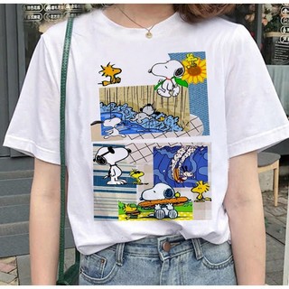 Áo Thun Chó Snoopy Vui Vẻ