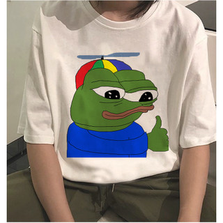 Áo Thun Ếch PEPE Meme Vui Nhộn Unisex
