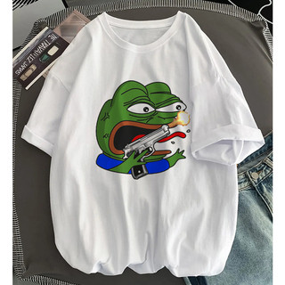Áo Thun Ếch PEPE Meme Vui Nhộn Unisex