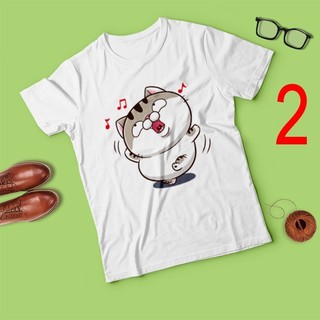 Áo Thun Mèo Ami Bụng Bự