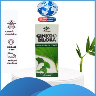 Ginko biloba bổ não- tăng cường tuần hoàn não