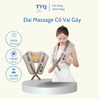 Đai Massage Cổ Vai Gáy Công Nghệ Nhật Bản Giảm Mệt Mỏi Căng Thẳng Sử Dụng Tại Nhà (TVQ.Store)
