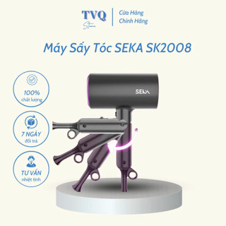 Máy Sấy Tóc SEKA SK2008 Gấp Gọn Tạo Kiểu Tiện Lợi Chuẩn Salon Hàng Chính Hãng TVQ Store
