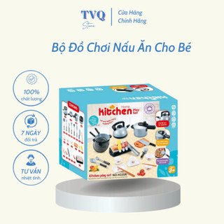 Đồ Chơi Nấu Ăn 36 Chi Tiết Cho Bé Vui Chơi Làm Quen Với Các Dụng Cụ Nhà Bếp TVQ Store