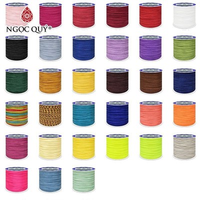 Cuộn dây vải dù thắt vòng, làm vòng hanmade 0.8mm dài 100m - Ngọc Quý