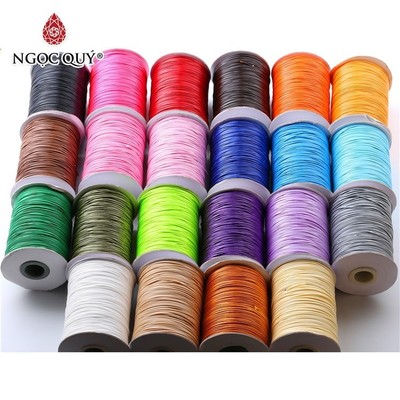 Cuộn dây sáp bóng làm vòng tay, dây chuyền, trang sức thủ công - Ngọc Quý