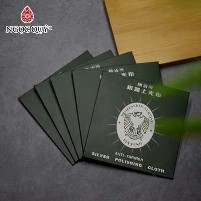 Combo 10 khăn lau làm sáng bóng bạc - Ngọc Quý