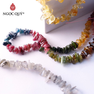 Dây tinh thể làm trang sức handmade đá thiên nhiên - Ngọc Quý