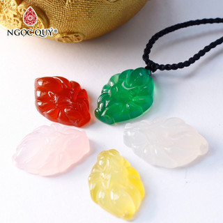 Mặt dây chuyền hồ ly 9 đuôi đá mã não - Ngọc Quý