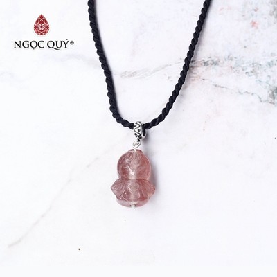 Mặt dây chuyền thiên thần TA dâu hợp mệnh hỏa, thổ - Ngọc Quý