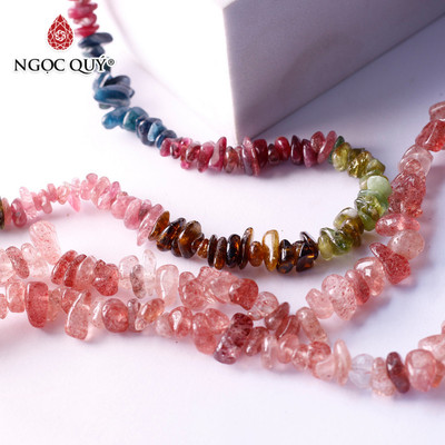 Tinh thể làm trang sức handmade đá tourmaline thiên nhiên - Ngọc Quý