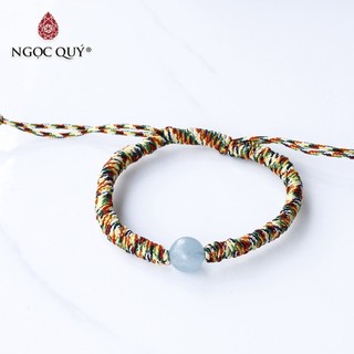 Vòng thắt dây đa sắc - Ngọc Quý
