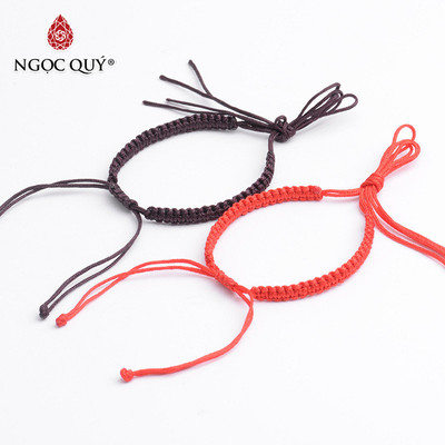 Vòng thắt dây vải làm vòng handmade - Ngọc Quý