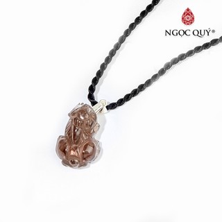 Mặt Dây Chuyền Tỳ Hưu TA Khói - Ngọc Quý
