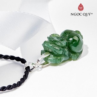Mặt dây chuyền tỳ hưu ngọc bích nephrite - Ngọc Quý