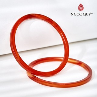 Combo 2 vòng tay mã não đỏ mảnh - Ngọc Quý