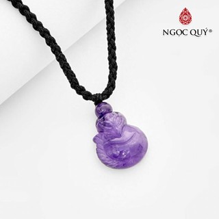 Mặt Dây Chuyền Hồ Ly 9 Đuôi TA Tím - Ngọc Quý