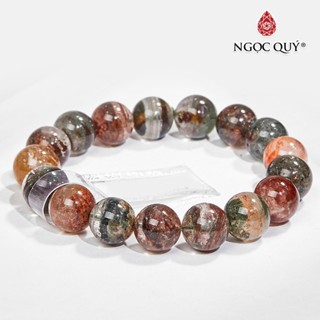  Vòng đá thạch anh ưu linh đa sắc inclusions quarzt - Ngọc Quý 