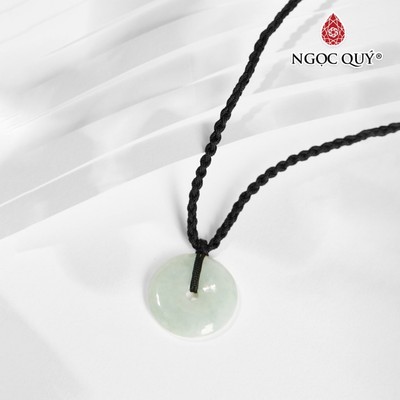 Mặt dây chuyền đồng điếu đá cẩm thạch jadeite - Ngọc Quý