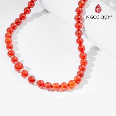 Dây Chuyền Mã Não Đỏ - Ngọc Quý