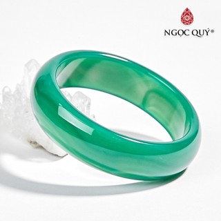 Vòng Mã Não Xanh Over-Size Ni 60 - Ngọc Quý