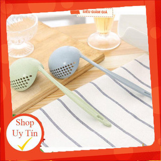 Muôi múc canh 2 trong 1 vừa múc canh và vừa vớt cái