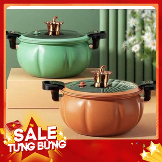Nồi áp suất bí ngô 8 lit dùng các loại bếp