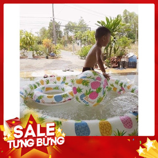 Bể Bơi Intex 1m32 X 28cm Tặng Kèm Bóng Và Phao Hơi Đại Dương Cho Bé