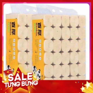Cuộn giấy than tre 1 bịch gồm 36 cuộn