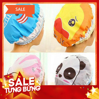 Mũ chụp tóc khi tắm