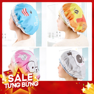 Mũ chụp tóc khi tắm bảo vệ tóc khỏi nước và hóa chất trong quá trình tắm, rửa mặt