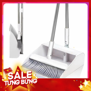 Chổi quét nhà kèm hót rác có thể gấp gọn tiện dụng