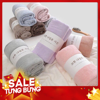 Khăn Tắm Bông Hàn Quốc Cao Cấp - Xuất Xứ Hàn Quốc, Khổ Rộng 70 x 140 cm